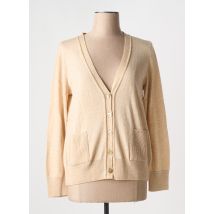 GRIFFON - Pull beige en coton - Femme - Taille 36 - Modz