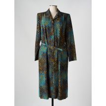 IMPULSION - Robe mi-longue bleu en polyester - Femme - Taille 44 - Modz