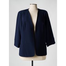 FRANCE RIVOIRE - Veste chic bleu en polyester - Femme - Taille 42 - Modz