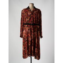 CHARLES GUITARD - Robe longue marron en viscose - Femme - Taille 50 - Modz
