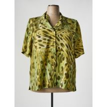 IMPULSION - Chemisier vert en polyester - Femme - Taille 54 - Modz