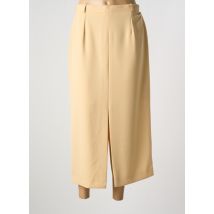 SARAH B - Jupe longue beige en polyester - Femme - Taille 42 - Modz