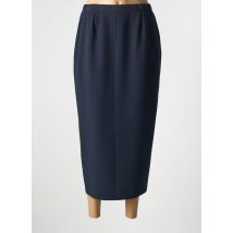 GUITARD - Jupe mi-longue bleu en polyester - Femme - Taille 42 - Modz