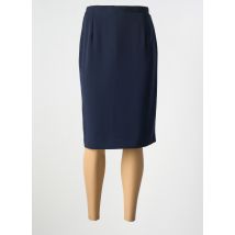 SARAH B - Jupe mi-longue bleu en polyester - Femme - Taille 40 - Modz