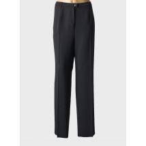 KARTING - Pantalon droit noir en polyester - Femme - Taille 50 - Modz