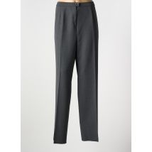 KARTING - Pantalon droit gris en polyester - Femme - Taille 34 - Modz