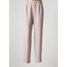 FRANCE RIVOIRE - Pantalon droit beige en polyester - Femme - Taille 44 - Modz