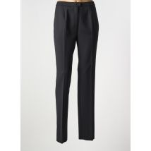 KARTING - Pantalon droit noir en coton - Femme - Taille 40 - Modz