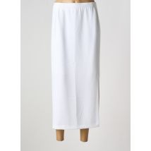 GUITARD - Jupe mi-longue blanc en polyester - Femme - Taille 54 - Modz
