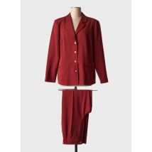 IMPULSION - Ensemble pantalon rouge en polyester - Femme - Taille 42 - Modz