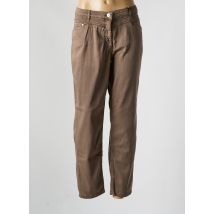 BETTY BARCLAY - Jeans coupe slim marron en coton - Femme - Taille 44 - Modz