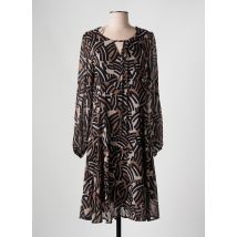 AN II VITO - Robe mi-longue noir en polyester - Femme - Taille 48 - Modz