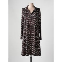 AN II VITO - Robe mi-longue noir en polyester - Femme - Taille 40 - Modz