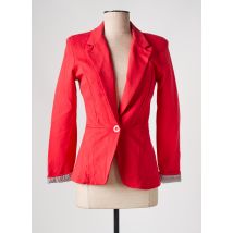 JOLIFLY & JUSTINE Y - Blazer rose en coton - Femme - Taille 36 - Modz