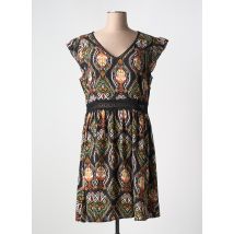 A BELLE BY J.E CREATION - Robe mi-longue noir en polyester - Femme - Taille 46 - Modz