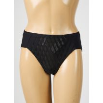 GEMMA - Culotte haute noir en polyamide - Femme - Taille 44 - Modz
