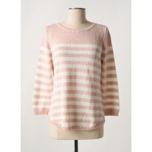 MARBLE - Pull rose en acrylique - Femme - Taille 40 - Modz