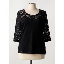 MARBLE - Top noir en viscose - Femme - Taille 42 - Modz