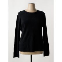 COULEURS DU TEMPS - Pull noir en laine - Femme - Taille 44 - Modz