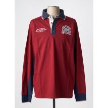 BLACK WELLIS - Polo rouge en coton - Homme - Taille 3XL - Modz