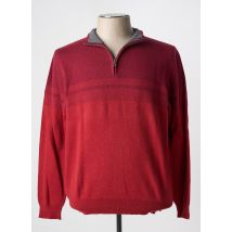 PETER COFOX - Pull rouge en coton - Homme - Taille 3XL - Modz
