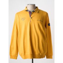 PETER COFOX - Polo jaune en coton - Homme - Taille 3XL - Modz