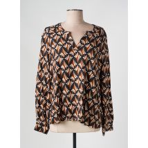 PRINCESSE NOMADE - Blouse marron en viscose - Femme - Taille 40 - Modz