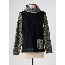 MALOKA - Sweat-shirt noir en polyester - Femme - Taille 38 - Modz