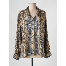 PINK P - Chemisier beige en soie - Femme - Taille 40 - Modz