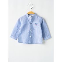 MARESE - Chemise manches longues bleu en coton - Garçon - Taille TU - Modz