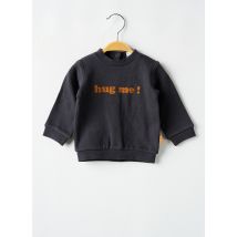 P'TIT BISOU - Sweat-shirt gris en coton - Garçon - Taille TU - Modz