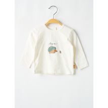 P'TIT BISOU - T-shirt beige en coton - Garçon - Taille TU - Modz
