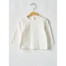 P'TIT BISOU - T-shirt beige en coton - Fille - Taille TU - Modz