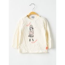 NANO & NANETTE - T-shirt beige en coton - Fille - Taille TU - Modz