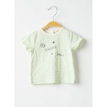 P'TIT BISOU - T-shirt vert en coton - Garçon - Taille TU - Modz