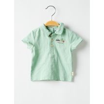 P'TIT BISOU - Polo vert en coton - Garçon - Taille TU - Modz
