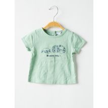 P'TIT BISOU - T-shirt vert en coton - Garçon - Taille TU - Modz