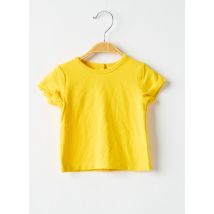 P'TIT BISOU - T-shirt jaune en coton - Enfant - Taille TU - Modz