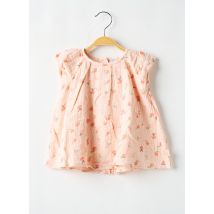 P'TIT BISOU - Robe mi-longue rose en coton - Fille - Taille TU - Modz