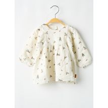 P'TIT BISOU - Robe mi-longue beige en coton - Fille - Taille TU - Modz