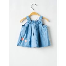 P'TIT BISOU - Top bleu en coton - Fille - Taille TU - Modz
