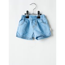 P'TIT BISOU - Short bleu en coton - Fille - Taille TU - Modz