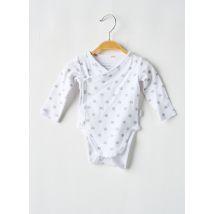 P'TIT BISOU - Body gris en coton - Fille - Taille TU - Modz