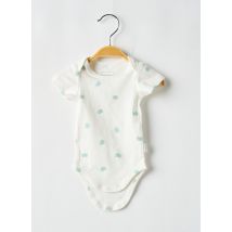 P'TIT BISOU - Body vert en coton - Garçon - Taille TU - Modz