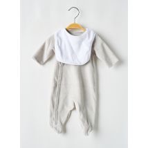 P'TIT BISOU - Pyjama gris en coton - Garçon - Taille Prématuré - Modz