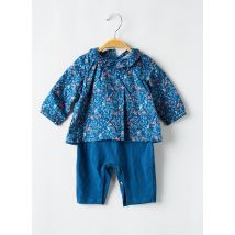 MARESE - Combi-pantalon bleu en coton - Fille - Taille TU - Modz