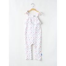 NANO & NANETTE - Combi-pantalon blanc en coton - Fille - Taille TU - Modz