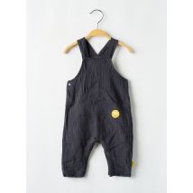 P'TIT BISOU - Salopette gris en coton - Garçon - Taille TU - Modz