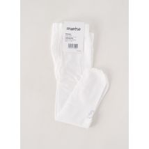 MARESE - Collants blanc en polyamide - Fille - Taille 21 - Modz