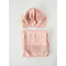 MARESE - Bonnet rose en coton - Fille - Taille TU - Modz